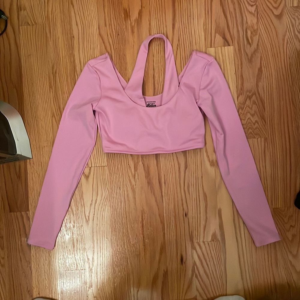 frankie’s bikinis workout top